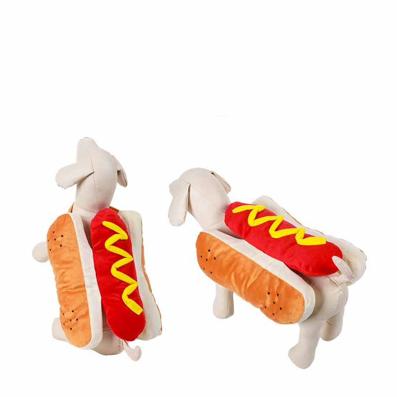 Funny Hot Dog Design Pet Costume