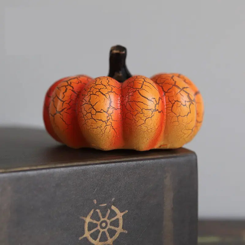 LED Candle Lamp Resin Luminous Pumpkin