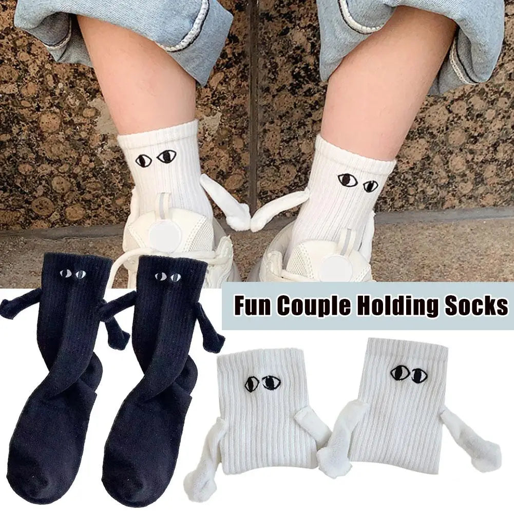 Magnetic Suction Hand In Couple Socks