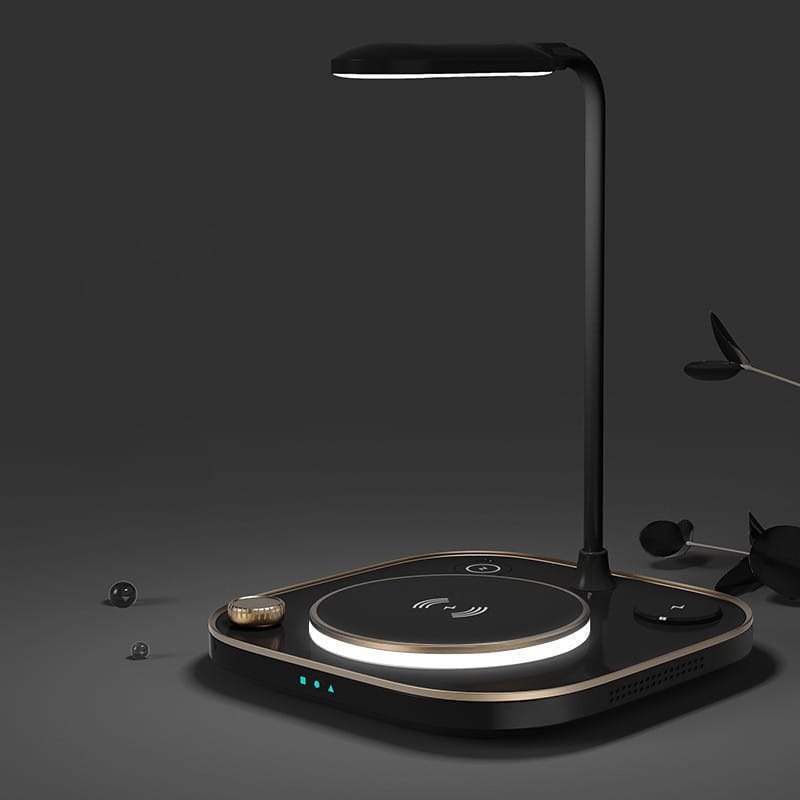 Wireless Magnetic Charger Desk Lamp