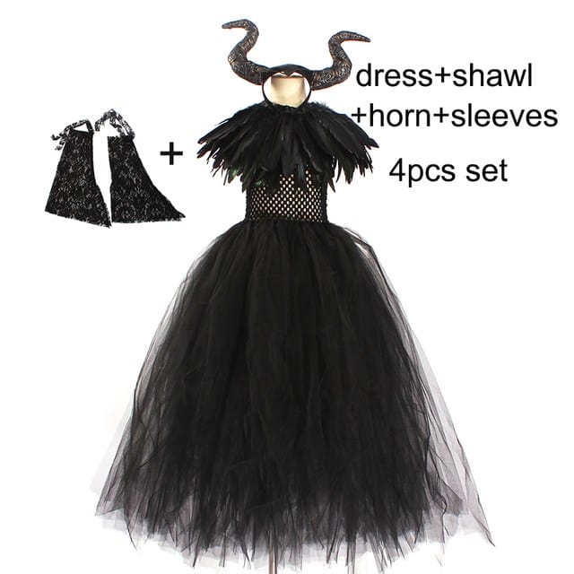 Witchy Halloween Girl Costume