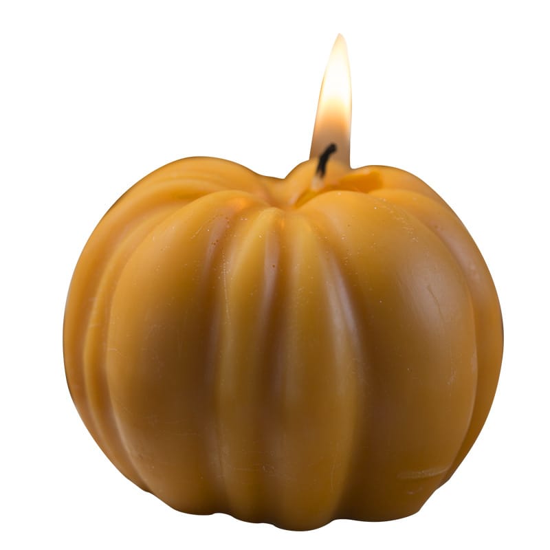 Fake Pumpkin Candle Halloween Gift