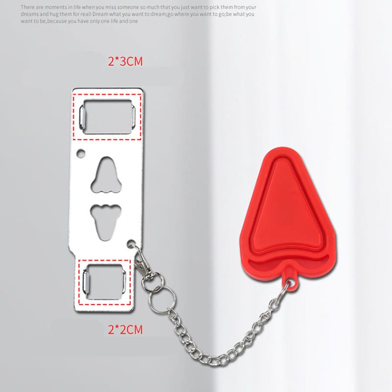 Portable Door Safety Latch Lock