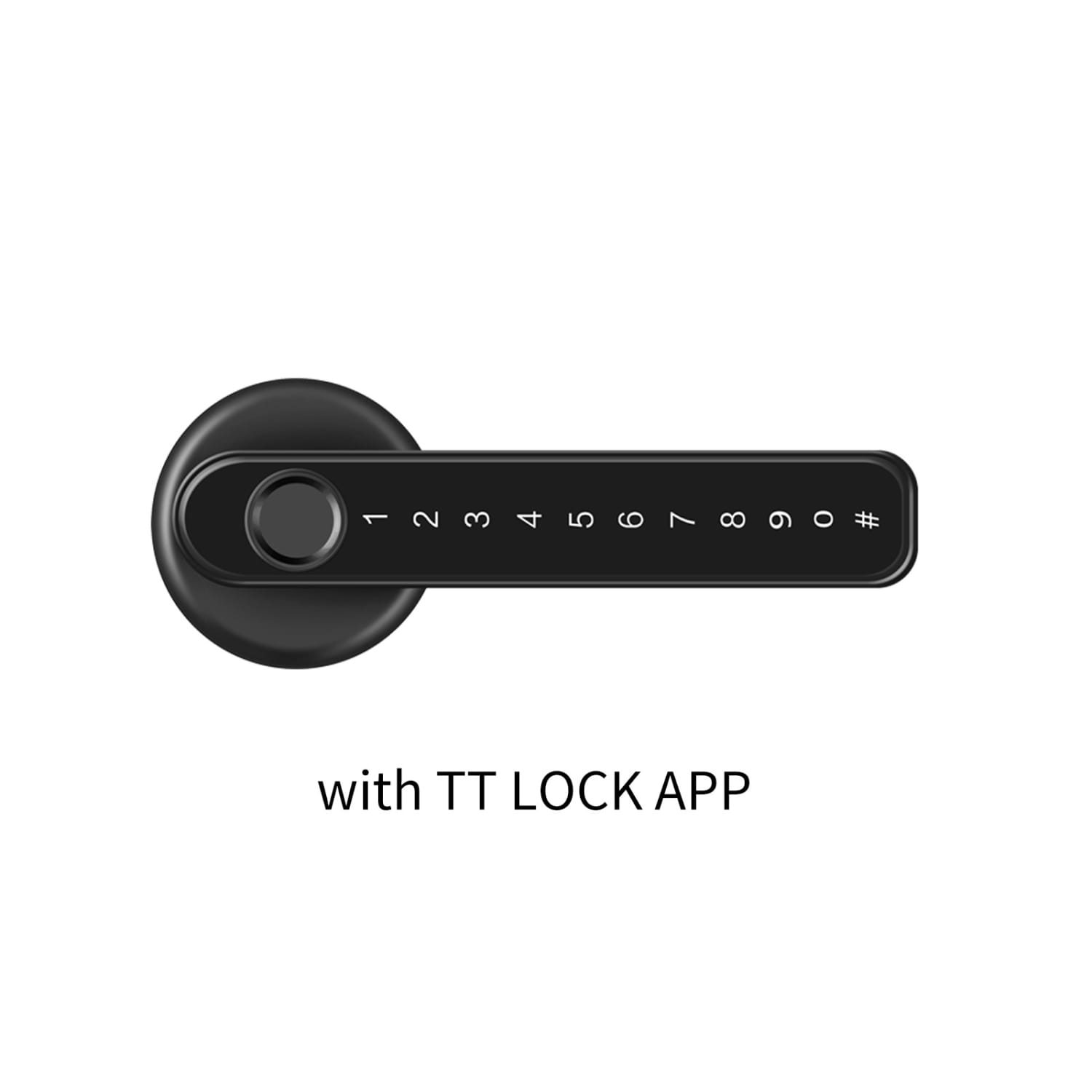 Single Row Electronic Fingerprint Lock