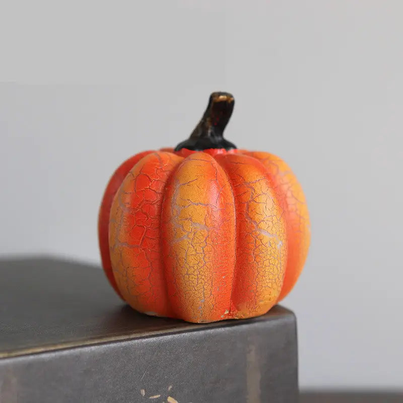 LED Candle Lamp Resin Luminous Pumpkin