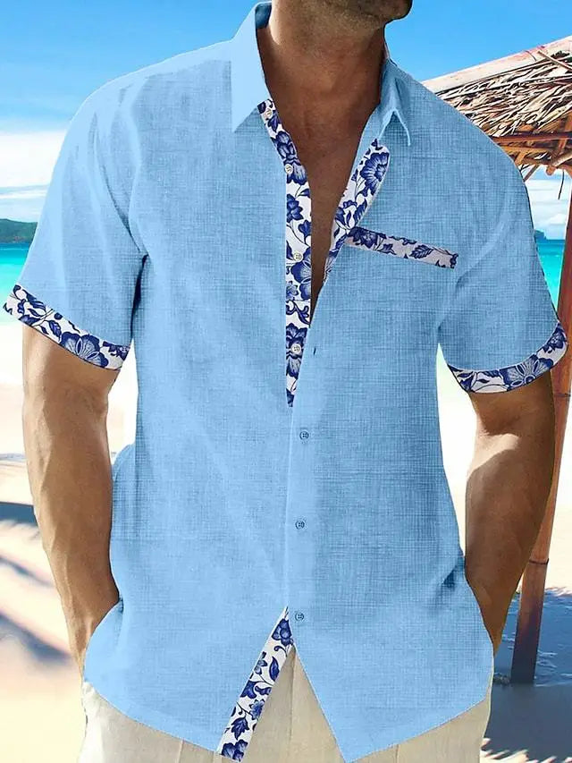 Casual Seaside Vacation Shirt