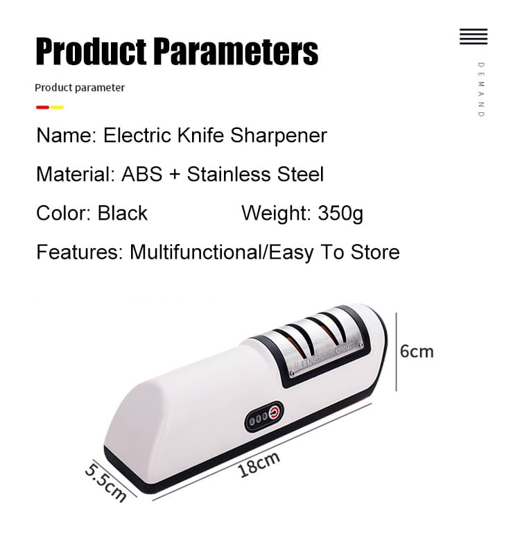 USB Rechargeable Knife Sharpener