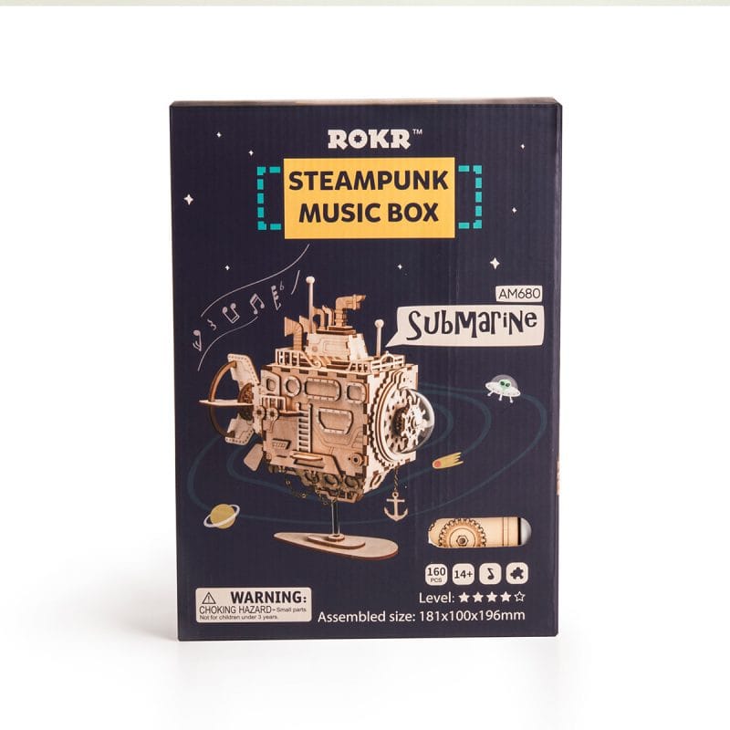 Steampunk Music Box 3D Puzzle