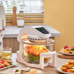 Healthy Eats Fume-Free Glass Air Fryer - Naturally Free