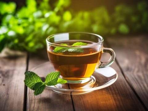 2.Peppermint Tea: The Cooling Breeze