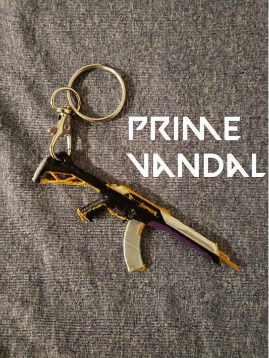 Porte-clés Arme de Jeu de Valorant, 9cm, Vandal Prime, Karambit