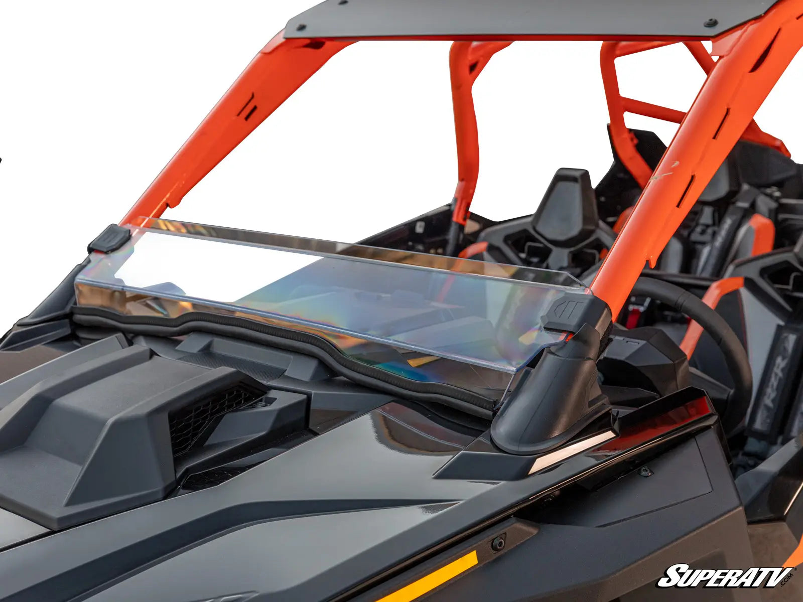 SuperATV Polaris RZR Turbo R Half Windshield