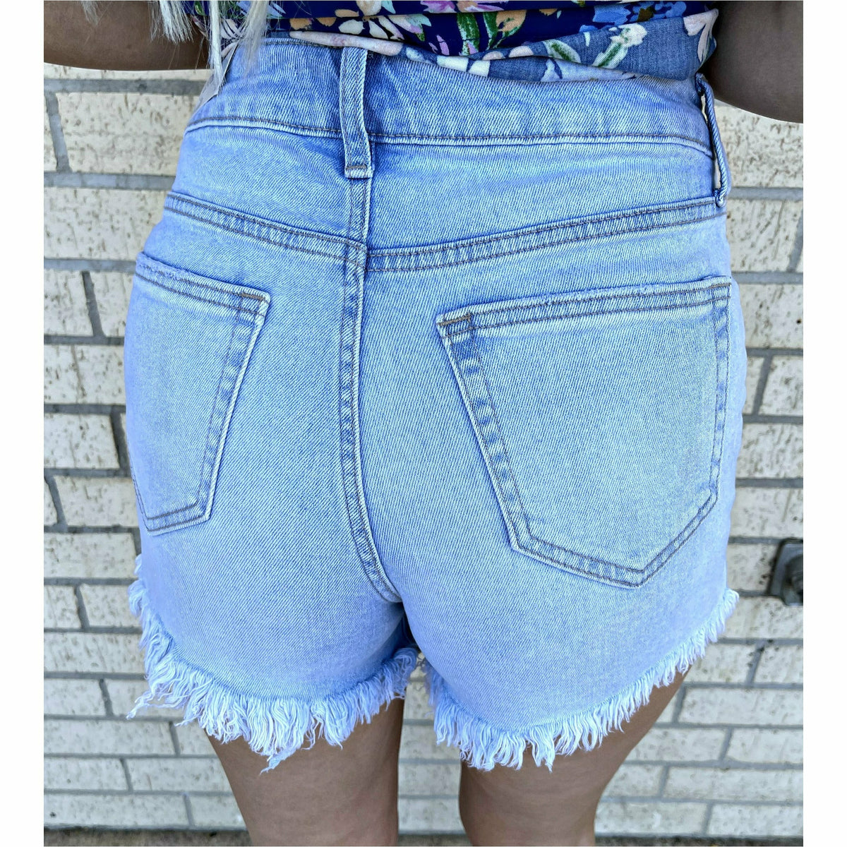 Fav Frayed Denim Shorts