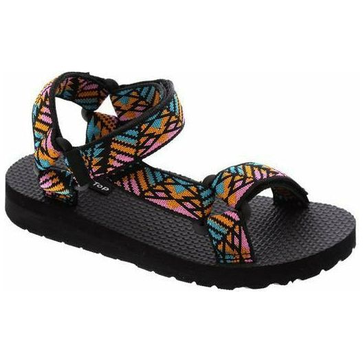 Kids Teal/Pink Sandal