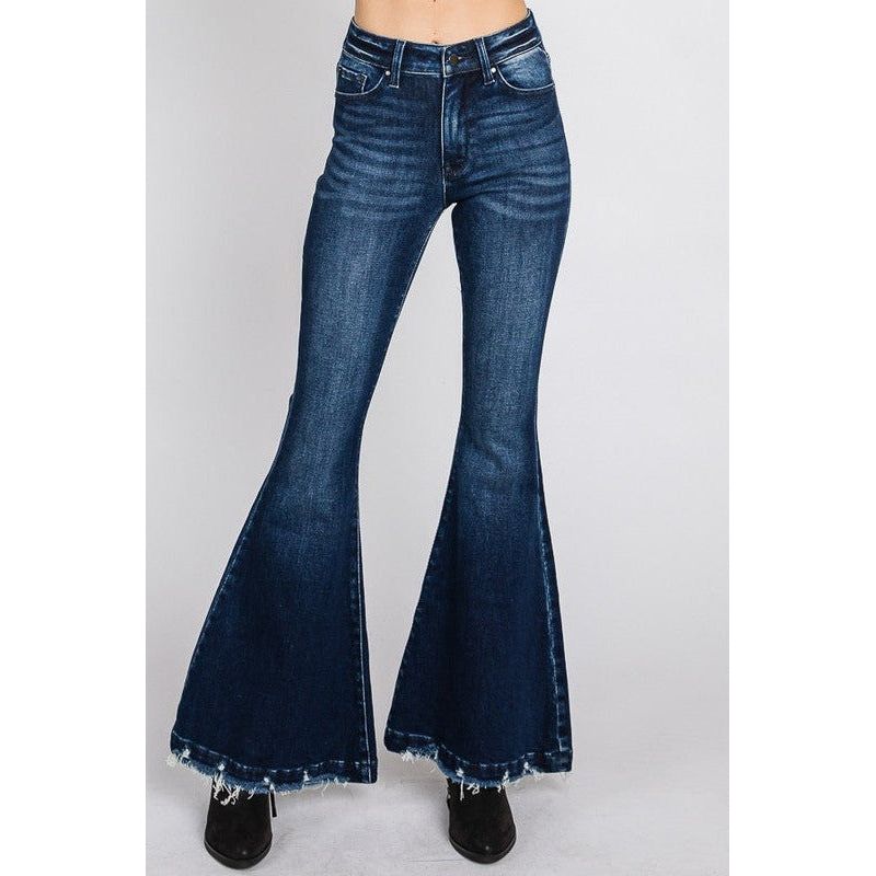 Wrenny High Rise Flares Jean