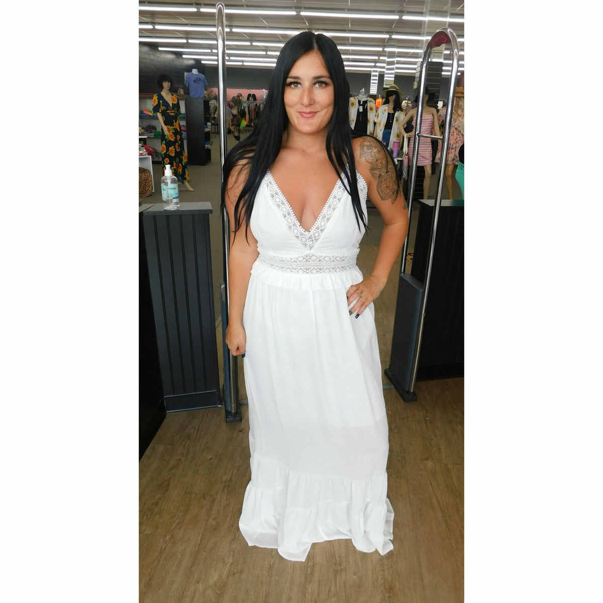 Bora Bora White Maxi Dress