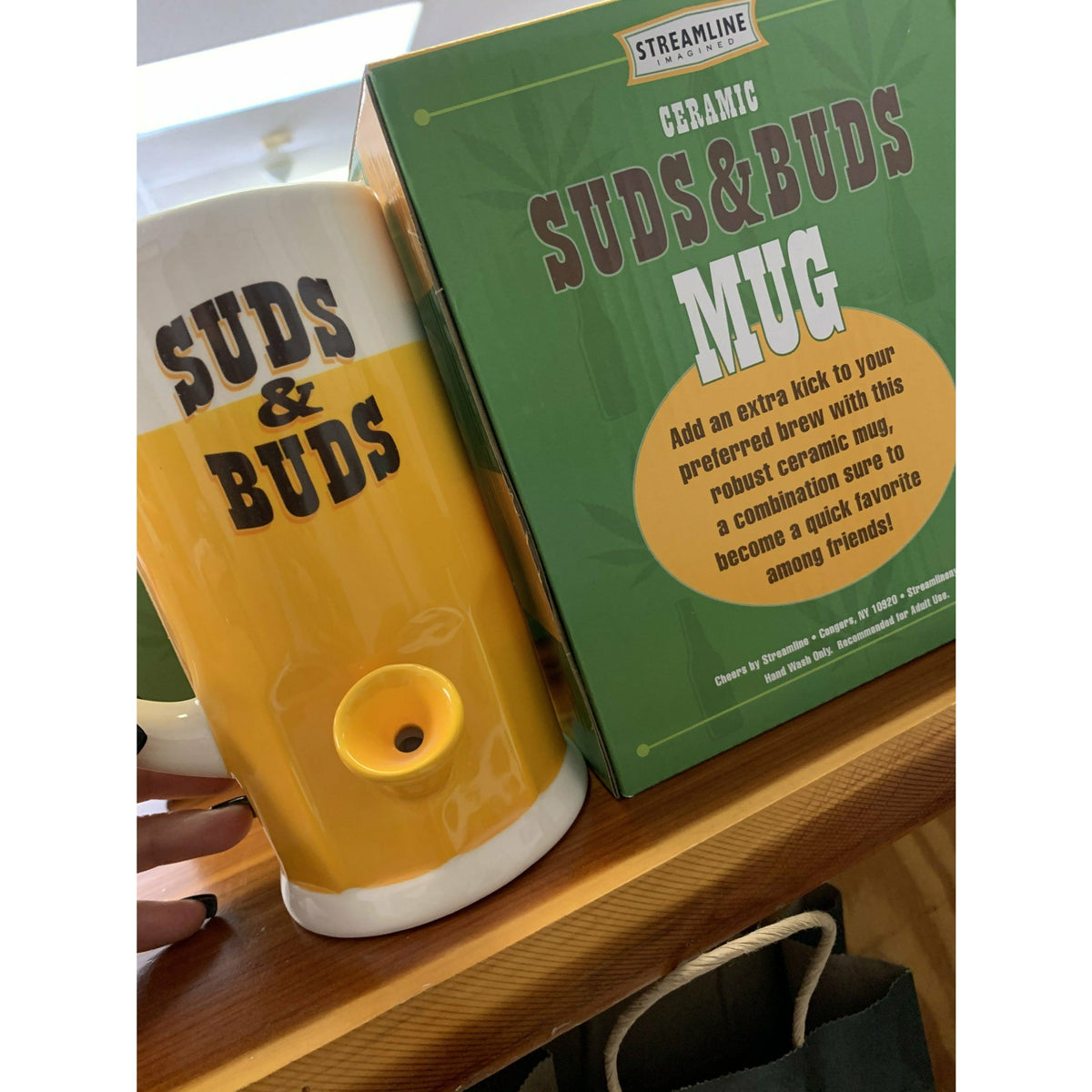 Suds &amp; Buds Pipe Mug