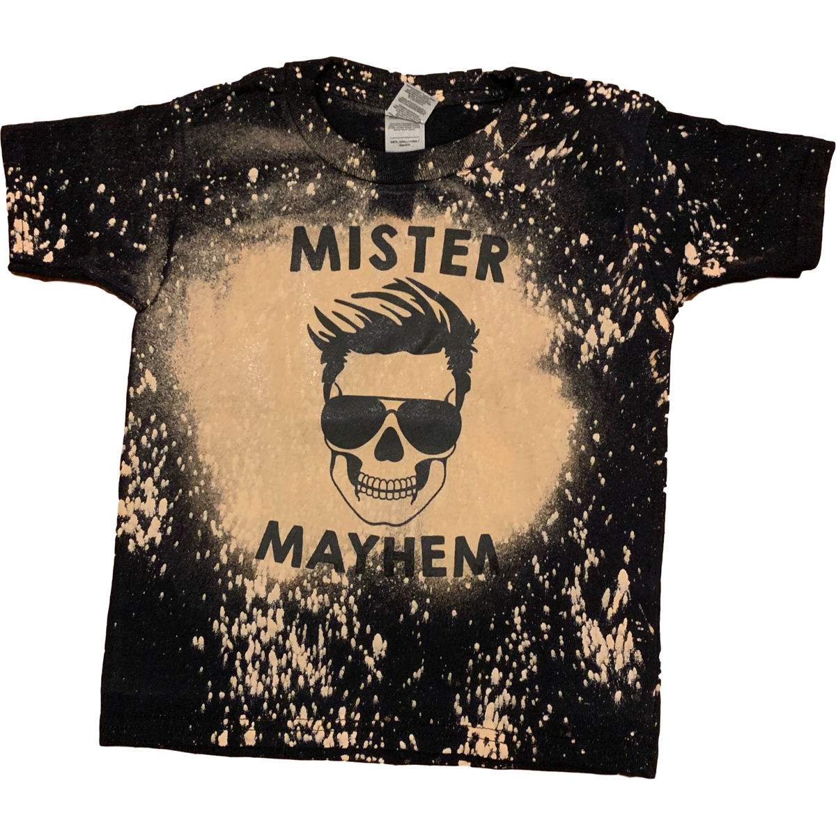 Mama of Mayhem/Mister Mayhem Distressed Tee