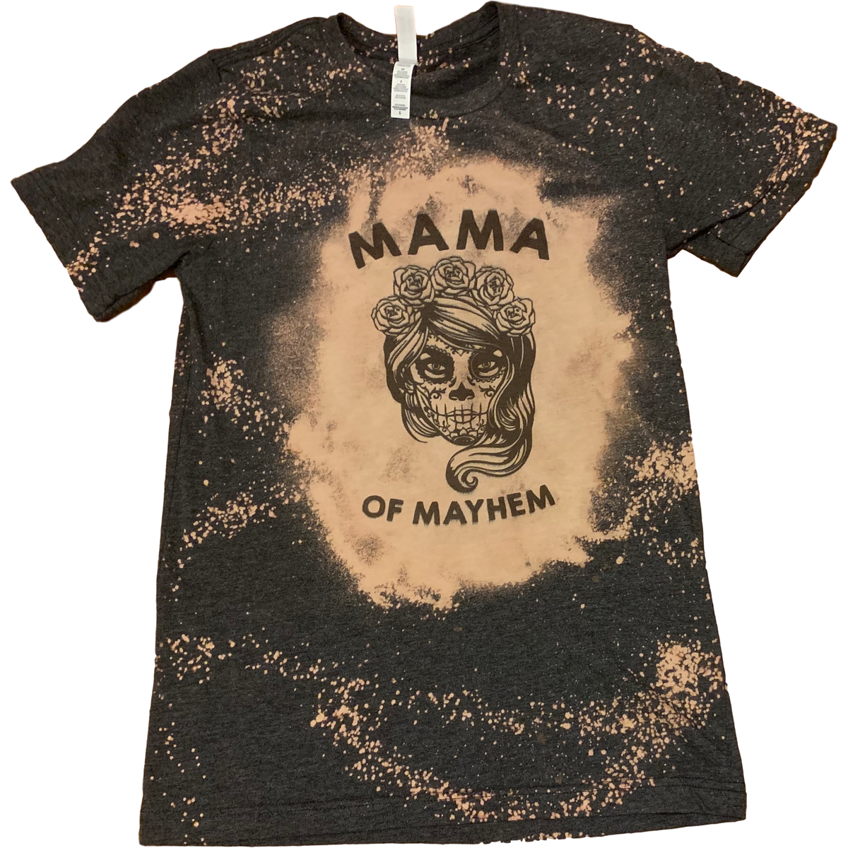 Mama of Mayhem/Mister Mayhem Distressed Tee