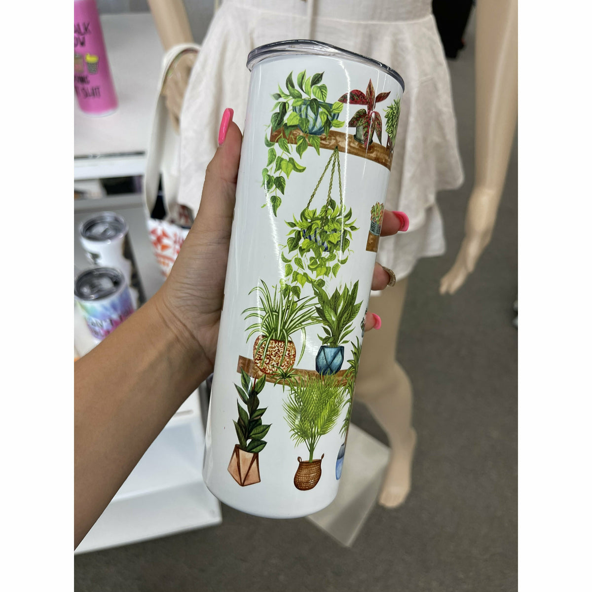 Crazy Plant Lady Tumbler