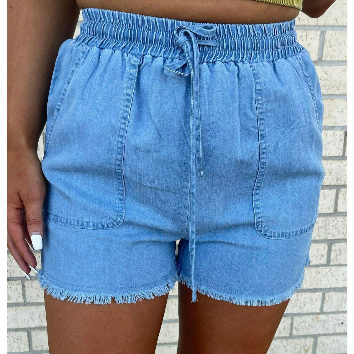 Gia Light Denim Short