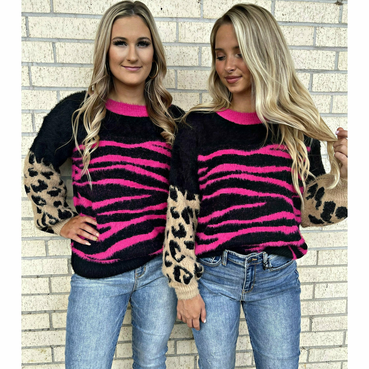 Kendall Leopard Soft Sweater