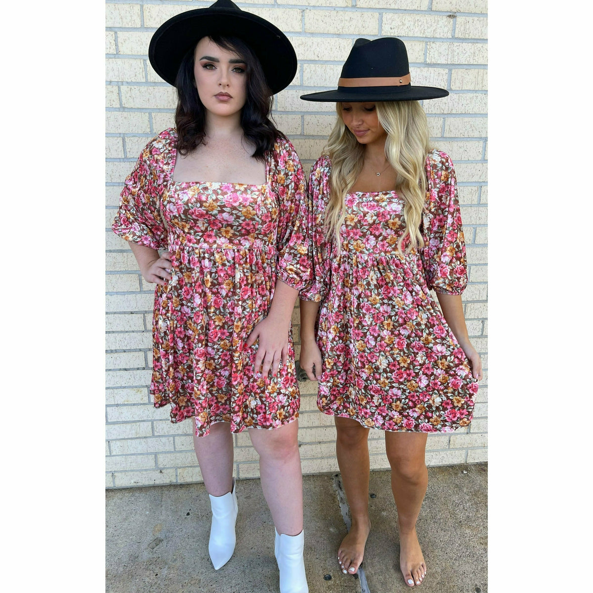 Aspen Mauve Floral Dress