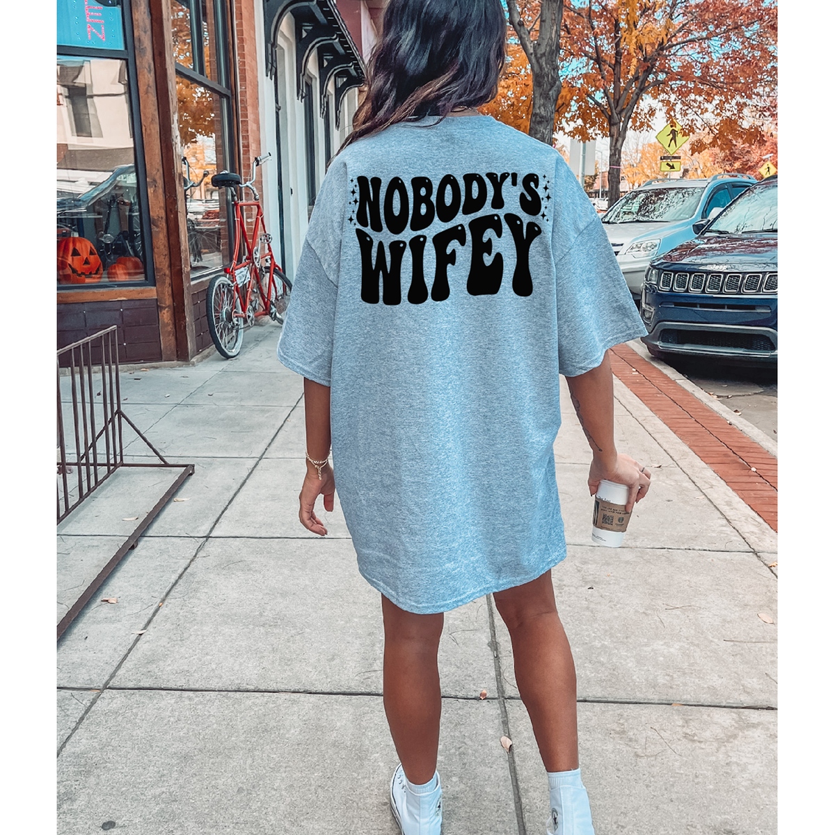 Nobody&#39;s Wifey tee or Sweatshirt