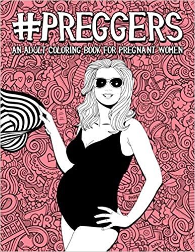 1. Adult colouring book for pregnancy