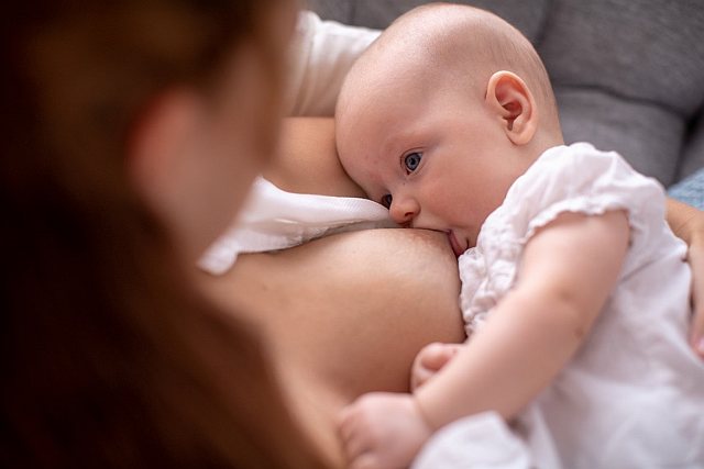 2. Breastfeeding baby