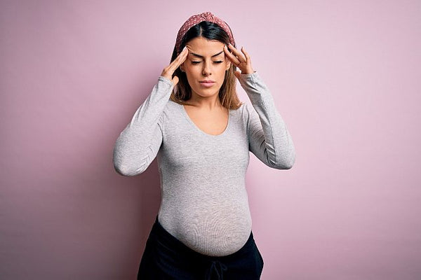 2. Stressed out pregnant mum-to-be