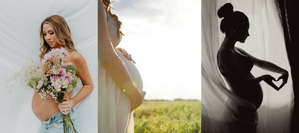 5.6.7 Three images of pregnant women