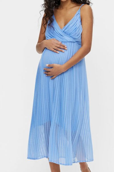 5. Mamalicious Mlnessie Maternity Midi Dress
