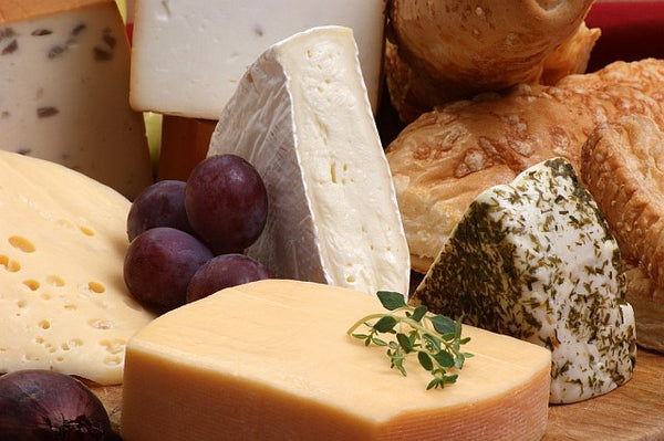6. A selection of cheeses