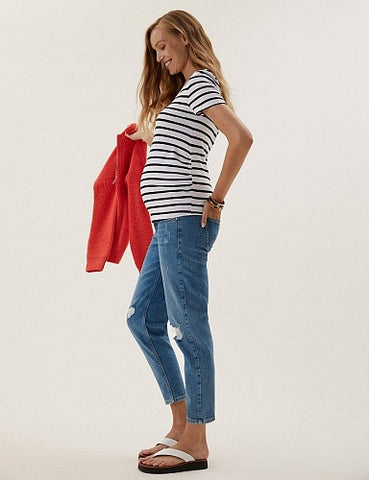 M&S Mom Tapered Jeans