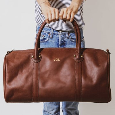 Seline Leather loung travel bag 