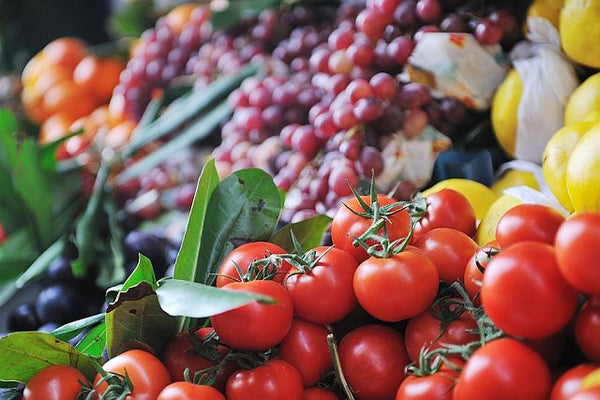 organic fruit and vegetables