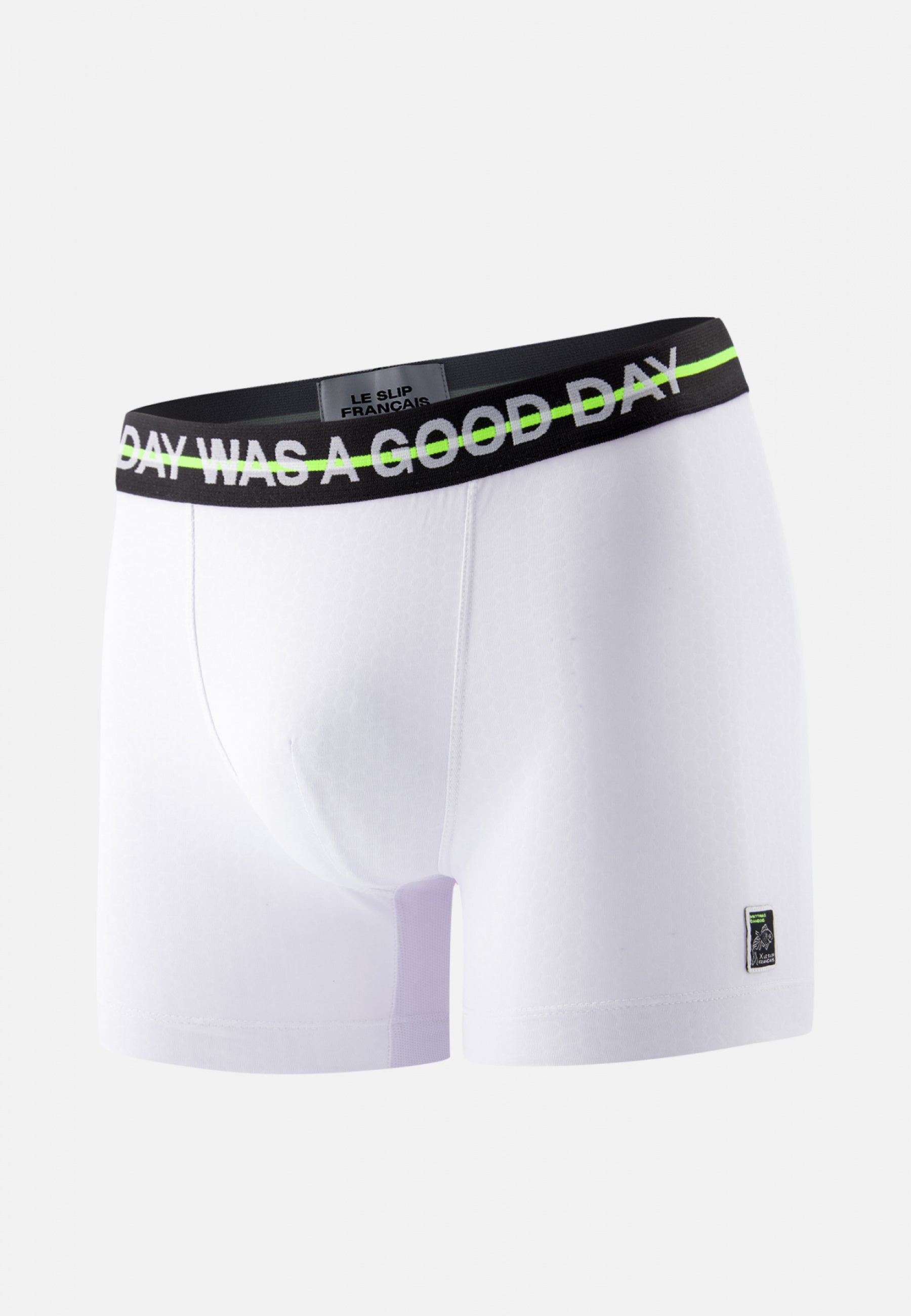 John Training Boxer Long Blanc Fluo