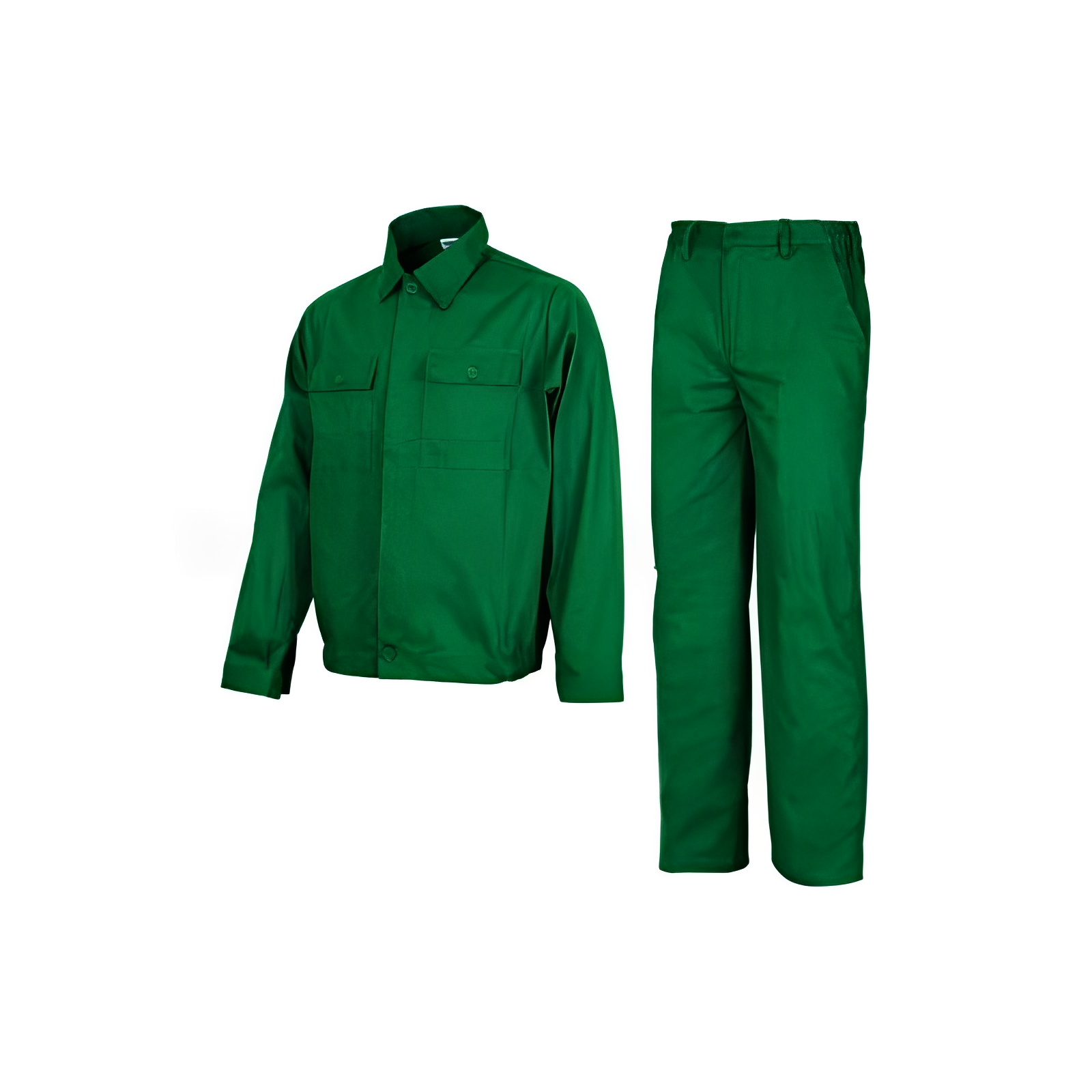 Costum Salopeta De Lucru 100%Bbc Beni - S / Verde