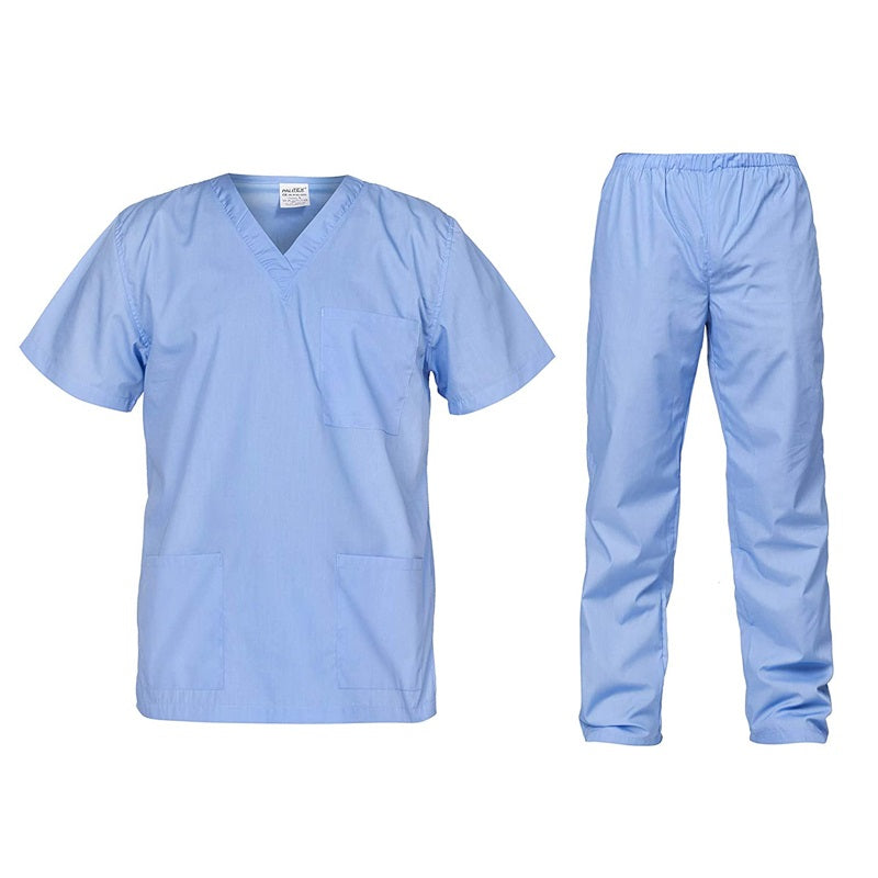 Costum Medic Din Poplin 110Gr Unisex Cesare - XS / Bleu