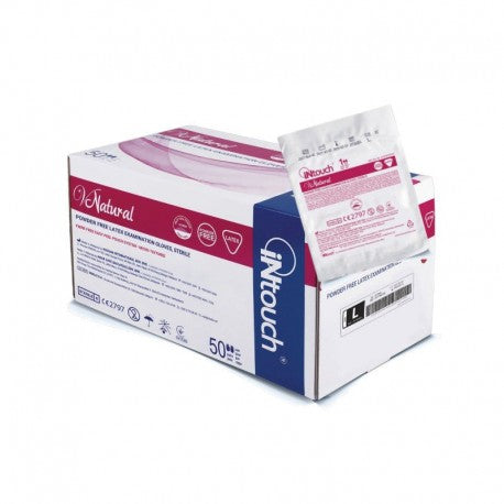 Manusi Chirurgicale Nepudrate Sterile Intouch - M (8)