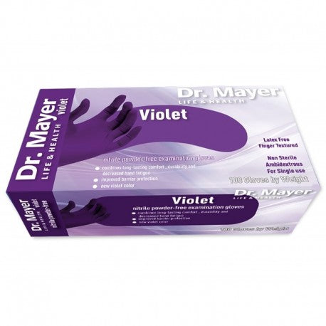 Manusi Nitril Dr Mayer 100Buc - Violet / XS (6)