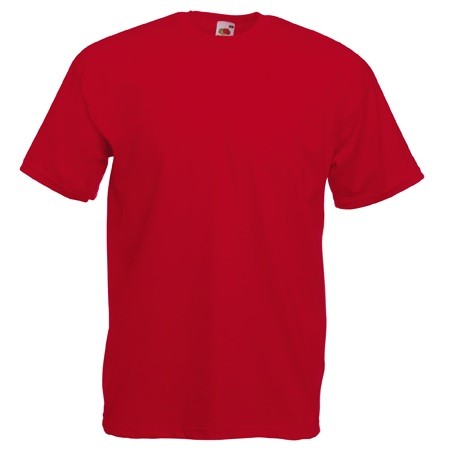 Tricou Bumbac 160Gr Valueweight - L / Rosu