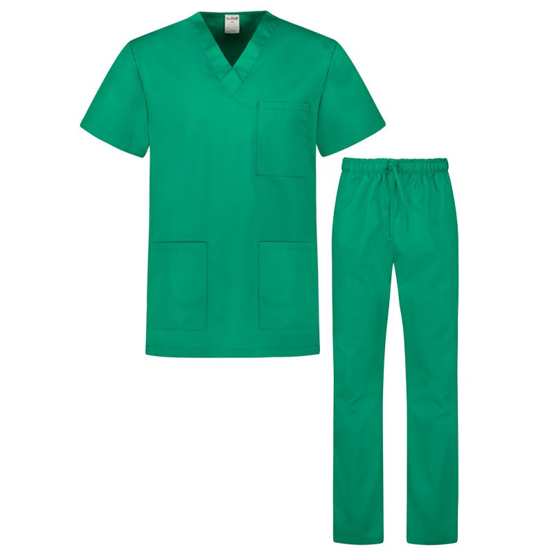 Uniforma Medicala Din Tercot 180Gr Unisex Colombo - 3XL / Verde