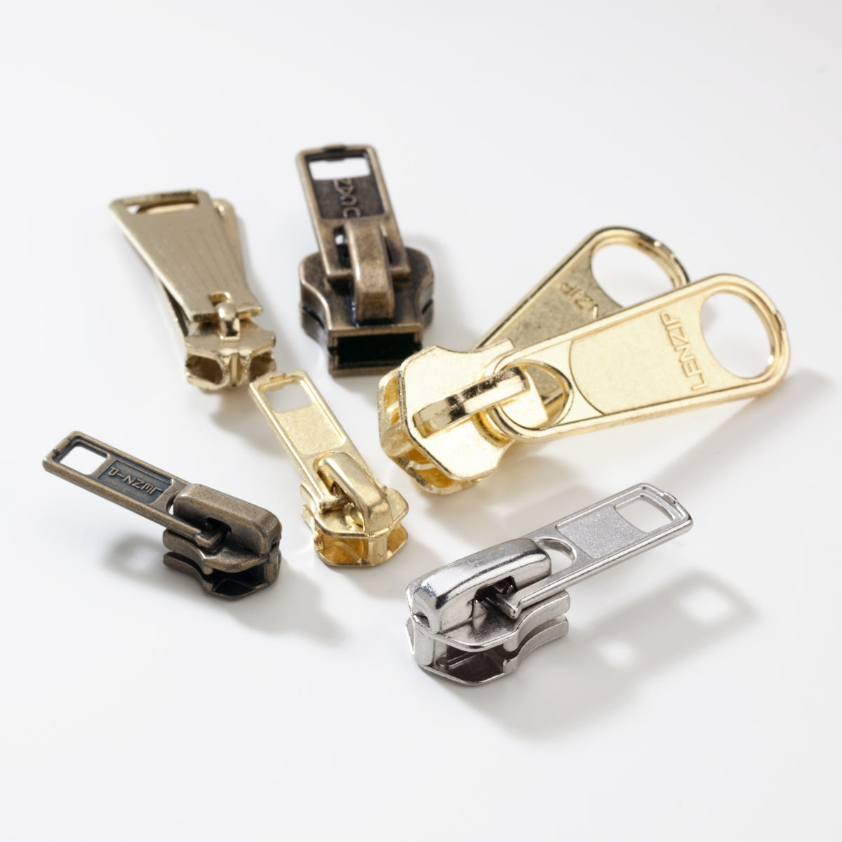 Replacement clip-on slider for metal zips - Clip&Zip