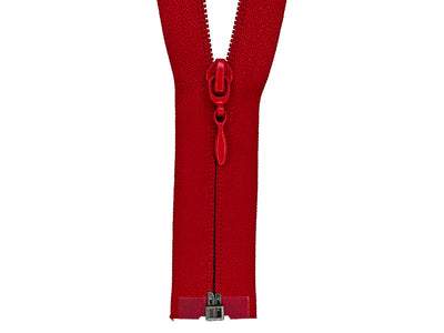Concealed Zipper - Red