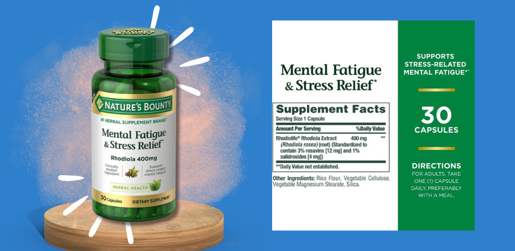 Nature's Bounty Mental Fatigue and Stress Relief