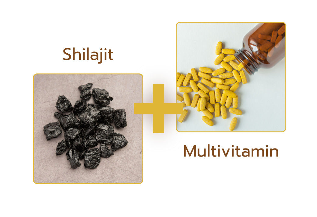 taking shilajit and multivitamin together