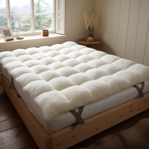 Wool and Down mattress topper