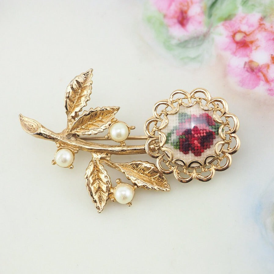 Vintage Florenza Pearl Brooch – Vintage Jewelry Girl